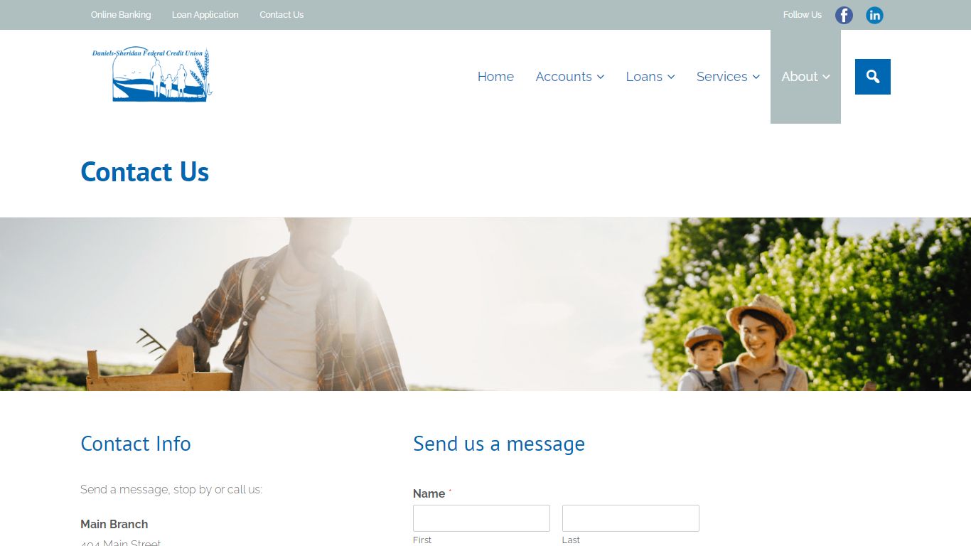 Contact Us – Daniels-Sheridan Federal Credit Union - DSFCU